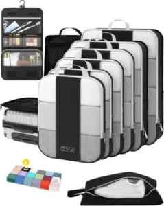 OlarHike 10 Set Compression Packing Cubes