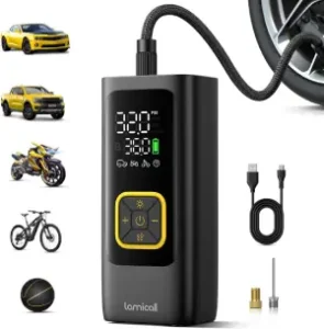 Car Tire Inflator Portable Air Compressor
