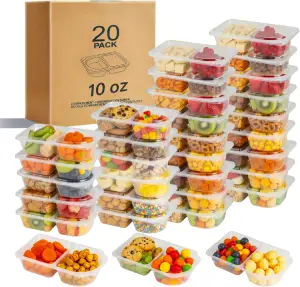 Reusable Snack Containers with Lids
