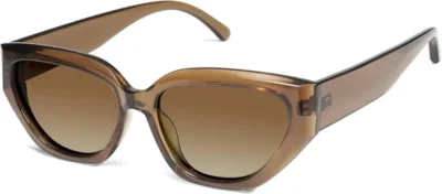 SOJOS Trendy Cute Cat Eye Polarized Sunglasses